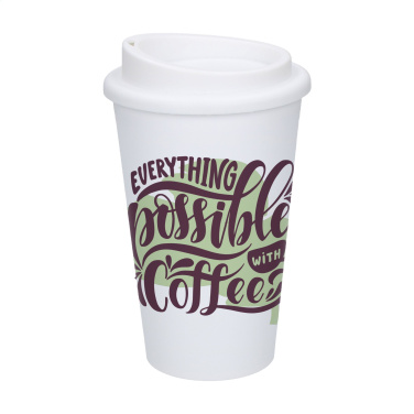 Logo trade promotional giveaways image of: Coffee Mug Premium 350 ml coffee cup