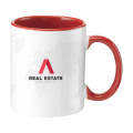 Full Colour Mug Colorato 350 ml, red