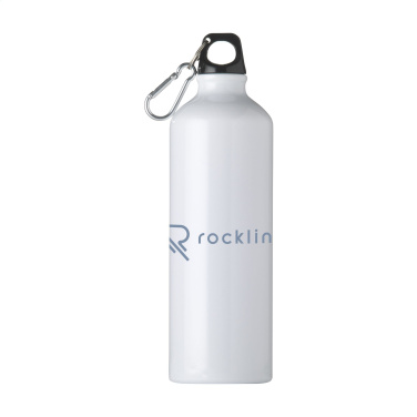 Logotrade promotional merchandise image of: AluMaxi GRS Recycled 750 ml water bottle