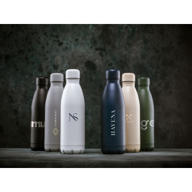 Logo trade promotional merchandise picture of: Topflask Premium RCS Recycled Steel drinking bottle