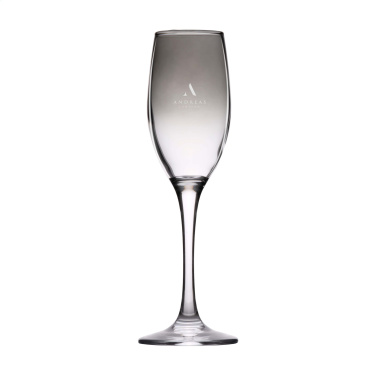 Logotrade promotional giveaways photo of: Smokey Champagne glass 180 ml