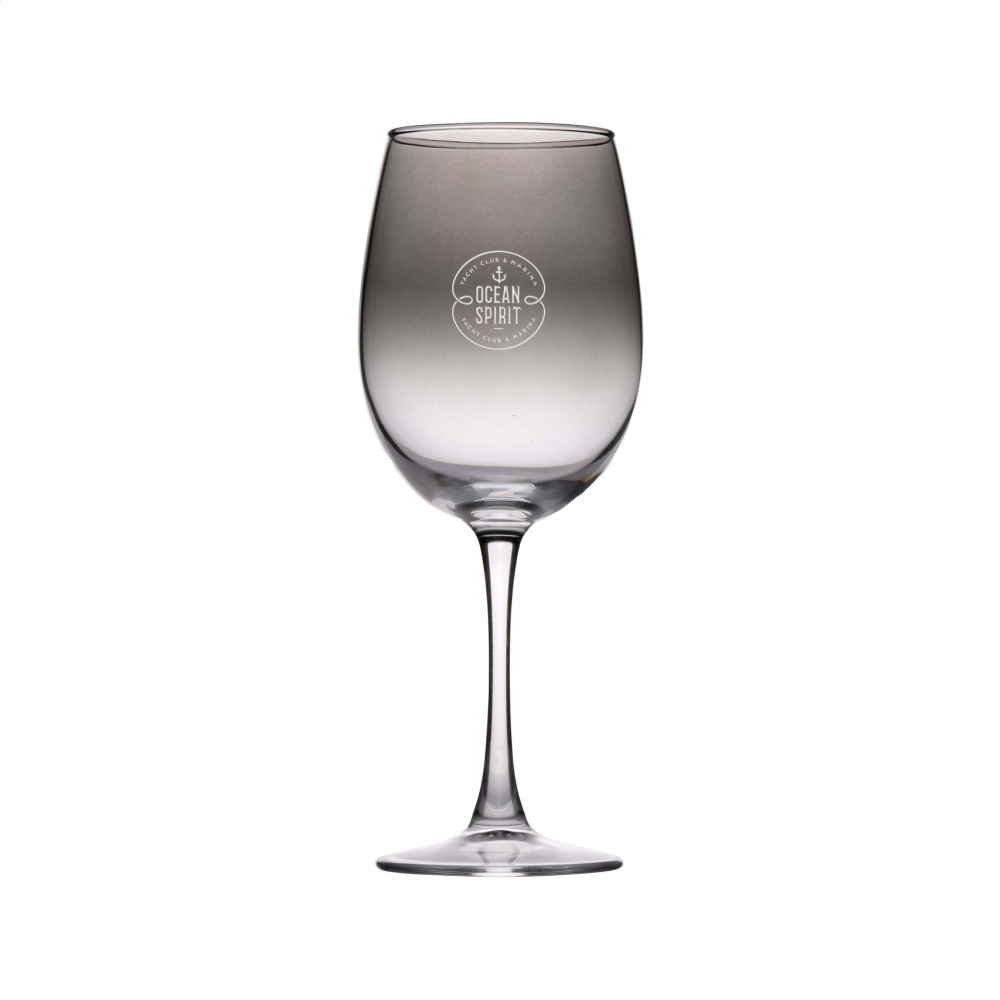 Logo trade promotional product photo of: Smokey Wine Glass 360 ml