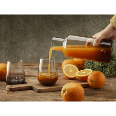 Logotrade promotional giveaways photo of: Smokey Water Glass 450 ml