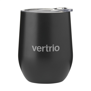 Logo trade promotional products image of: Huevo RCS Recycled Steel Cup 350 ml thermo cup