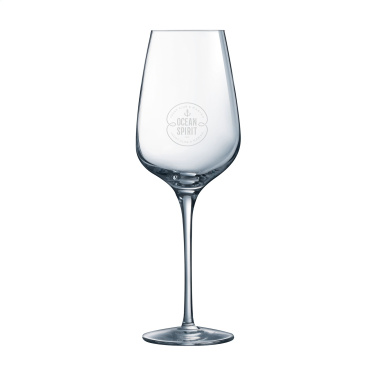 Logo trade promotional products image of: Riviera Wine glass 450 ml