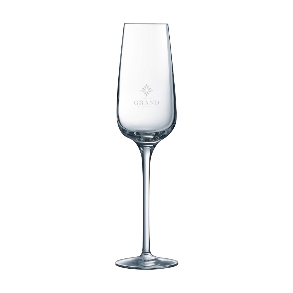 Logo trade promotional merchandise image of: Riviera Champagne glass 210 ml