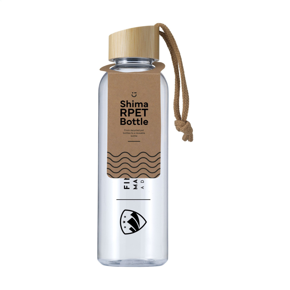 Logotrade business gift image of: Shima GRS RPET Bottle 680 ml water bottle