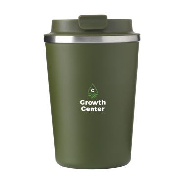 Logo trade business gift photo of: Kaffi RCS Recycled Coffee Mug 300 ml thermo cup