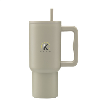 Logotrade promotional merchandise photo of: Rhino RCS Recycled Steel Cup 900 ml