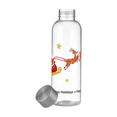 Logotrade promotional product image of: Senga GRS RPET Bottle 500 ml X-Mas