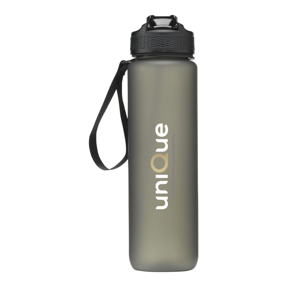 Logo trade promotional gifts picture of: AquaSport GRS Recycled Water Bottle 1,000 ml