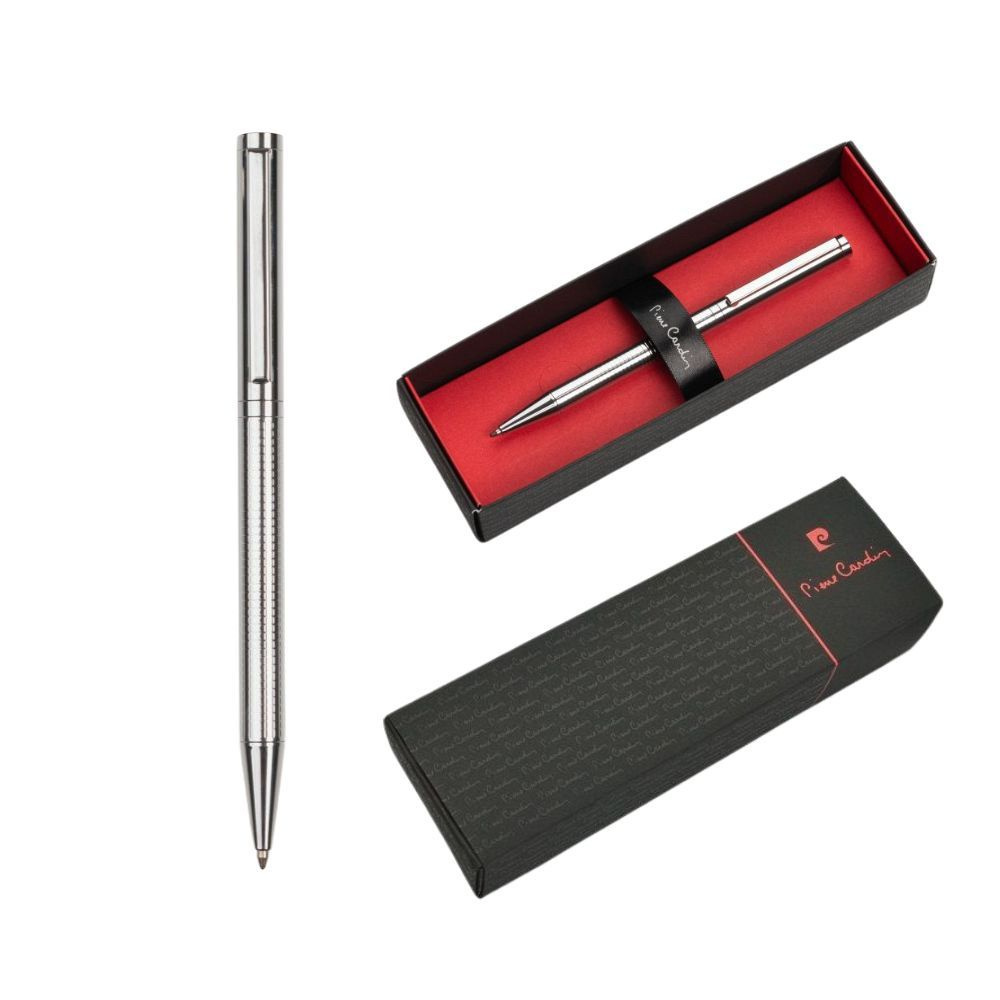 Logo trade promotional merchandise photo of: Metal ballpoint pen DOMINIQUE Pierre Cardin