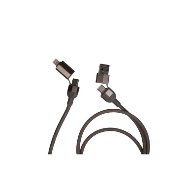 Logotrade promotional giveaway image of: Charging cable with data transfer DONNES Pierre Cardin