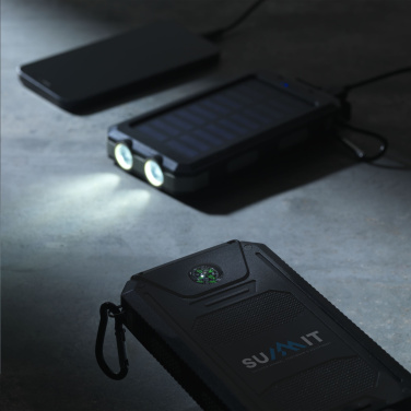 Logotrade promotional merchandise image of: Trail RCS Solar Charger Compass 8000