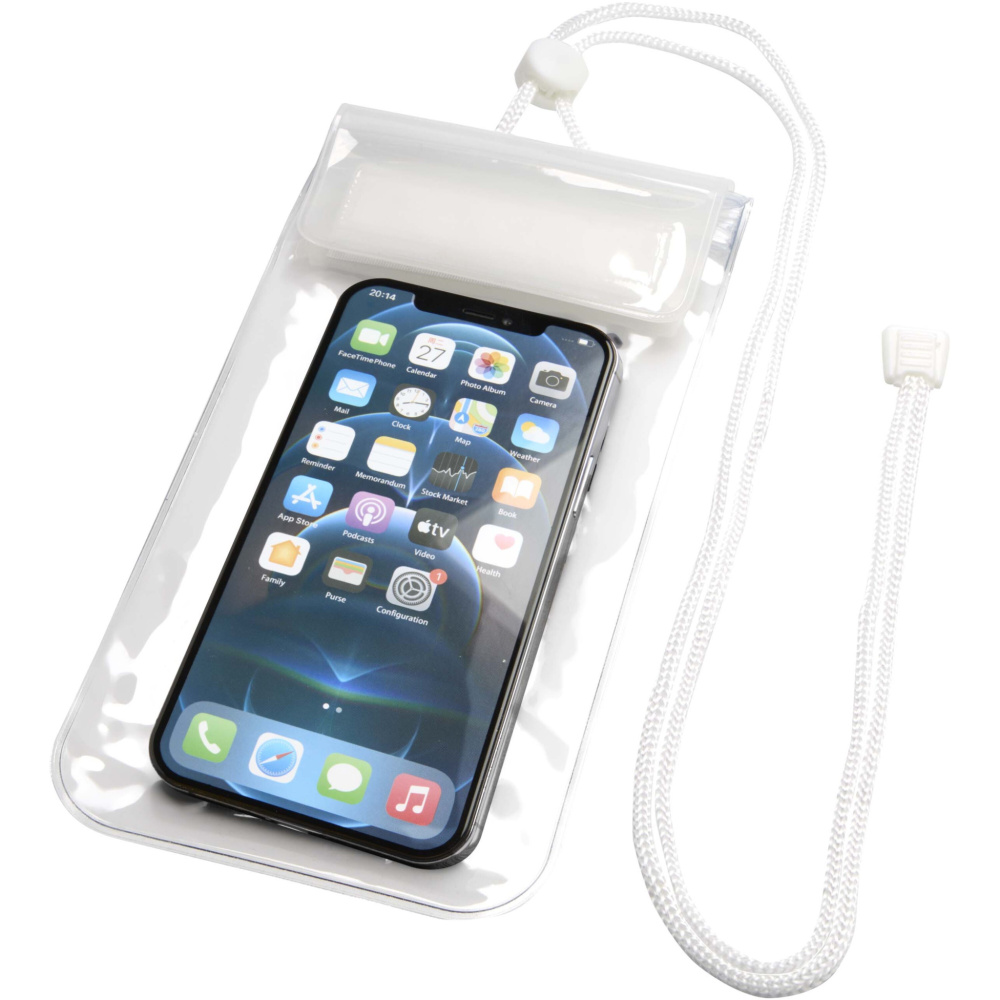 Logo trade advertising products image of: Dombay waterproof phone pouch size L