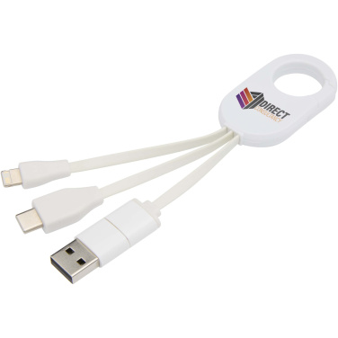 Logotrade corporate gift picture of: Troop 4-in-1 recycled plastic charging cable