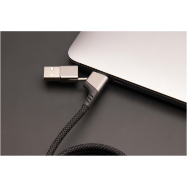 Logotrade advertising products photo of: SCX.design C52 100W 4-in-1 rPET magnetic ultra fast charging cable 