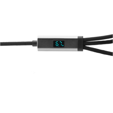 Logotrade promotional giveaways photo of: SCX.design C53 100W 5-in-1 rPET ultra fast charging cable