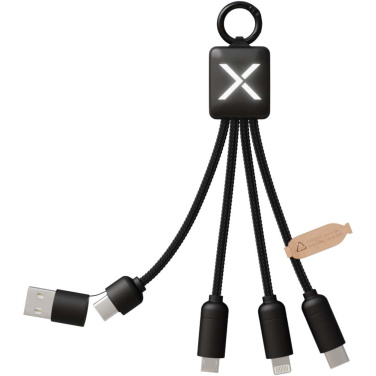 Logotrade promotional giveaways photo of: SCX.design C13 15W 5-in-1 charging cable