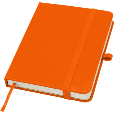 Logo trade promotional items picture of: Spectrum Plus A6 hard cover notebook