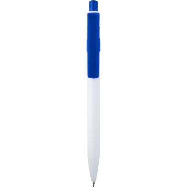 Logo trade promotional products image of: Unica recycled plastic ballpoint pen (blue ink)