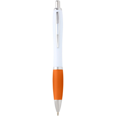 Logotrade promotional gift picture of: Nash recycled plastic ballpoint pen (black ink)