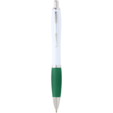 Logo trade promotional gifts image of: Nash recycled plastic ballpoint pen (black ink)