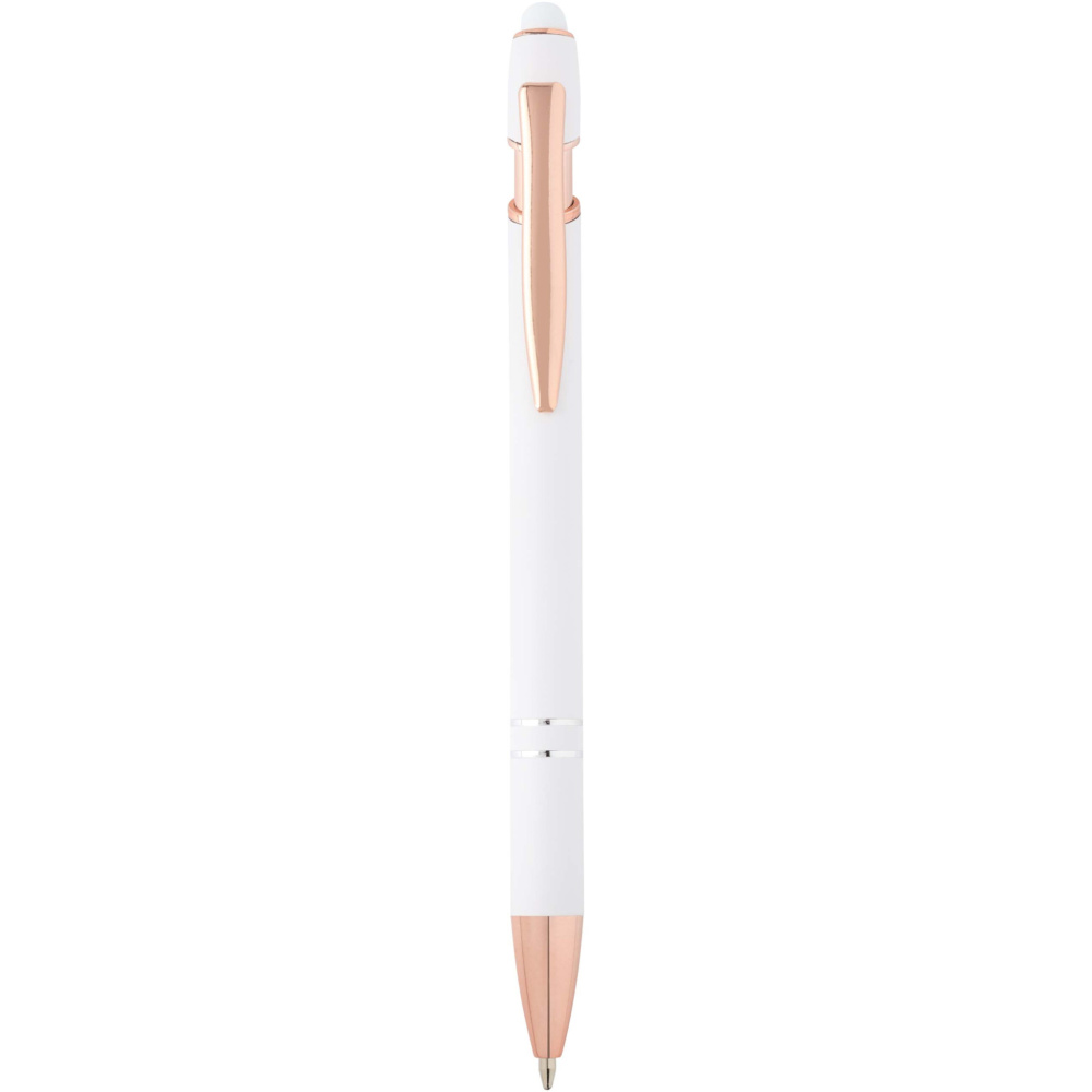 Logotrade advertising products photo of: Nanna ballpoint pen with rose gold finish (blue ink)