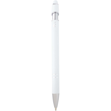 Logotrade promotional gift image of: Kish ballpoint pen with silver finish (blue ink)