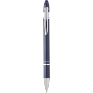 Logotrade promotional gift picture of: Kish ballpoint pen with silver finish (blue ink)