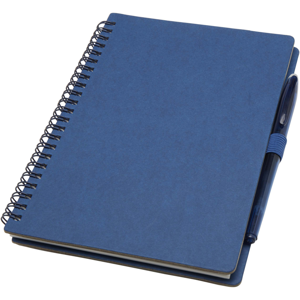 Logotrade advertising product image of: Slate reusable soft cover notebook and pen set (black ink)