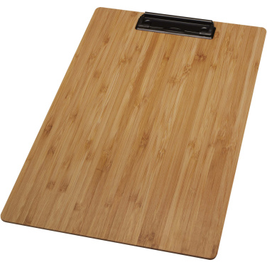 Logo trade advertising product photo of: Tavula bamboo clipboard