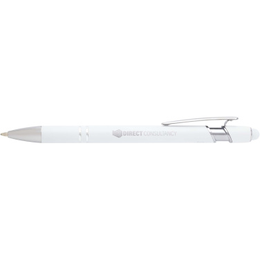 Logotrade promotional merchandise picture of: Kish ballpoint pen with silver finish (black ink)