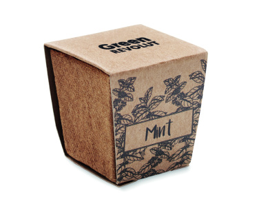 Logotrade corporate gift picture of: Mint seeds growing kit