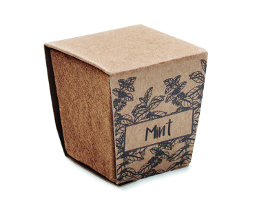 Logotrade corporate gift image of: Mint seeds growing kit