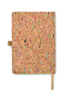 Logotrade promotional products photo of: A5 cork coloured notebook