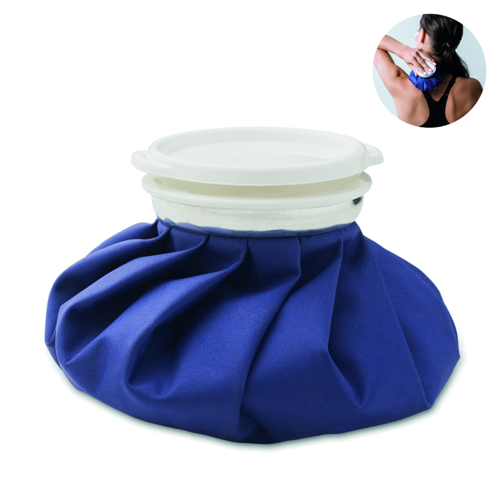 Logo trade promotional gifts image of: Reusable polyester ice pack