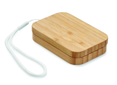 Logotrade promotional product image of: 15W wireless charger in bamboo