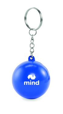 Logo trade promotional merchandise picture of: PU ball shape key ring