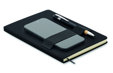 Logotrade promotional merchandise photo of: A5 RPET notebook with pen