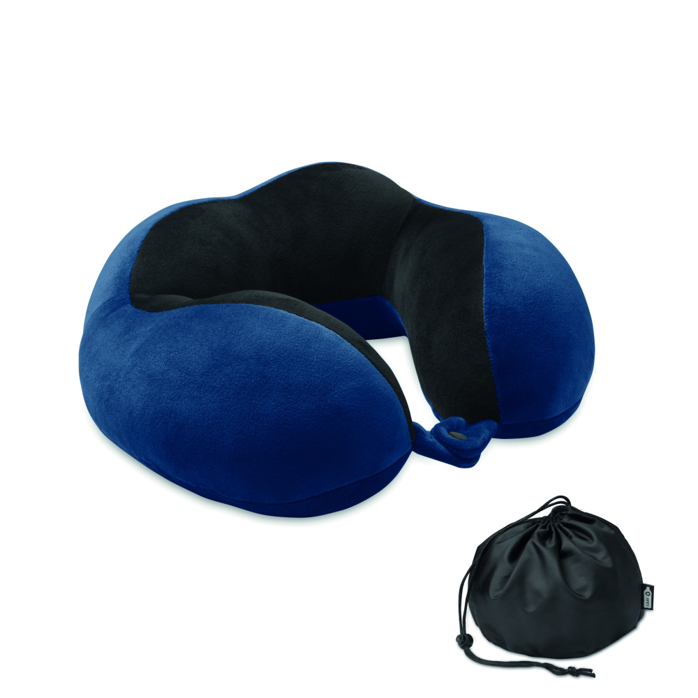 Logo trade promotional products image of: Travel pillow in foam