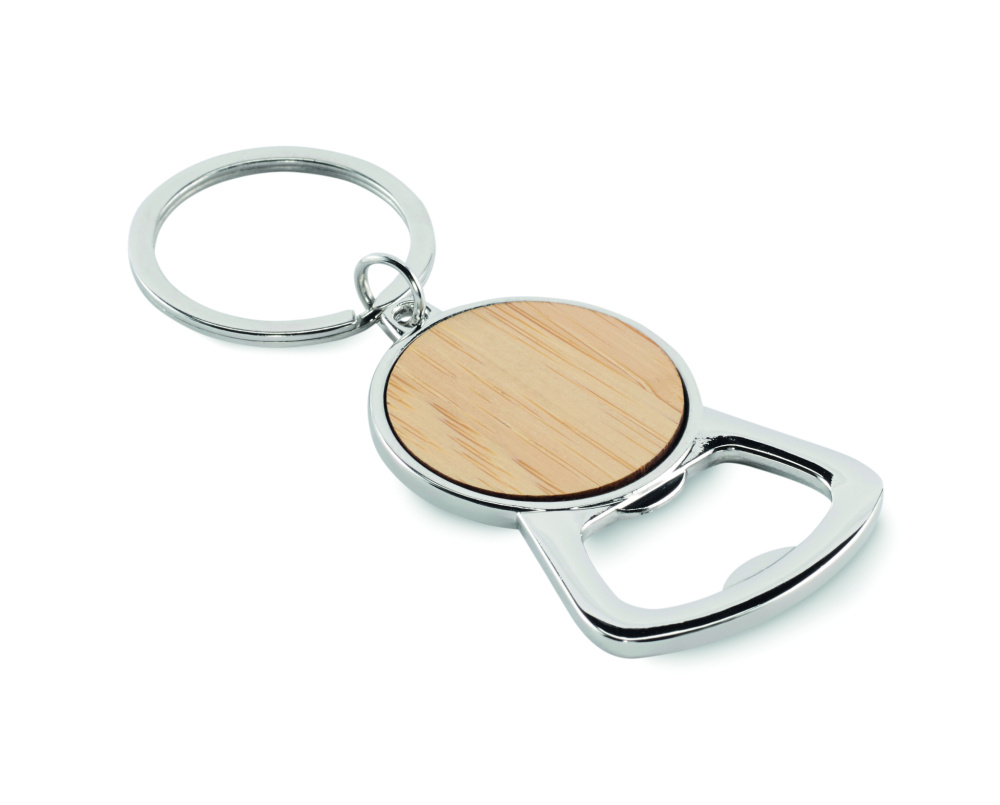 Logo trade promotional items picture of: Recycled aluminium key ring