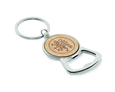 Logotrade promotional products photo of: Recycled aluminium key ring