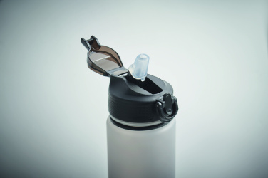 Logo trade promotional giveaway photo of: Sports water bottle RPET 1L