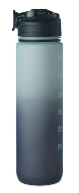 Logo trade advertising products image of: Sports water bottle RPET 1L