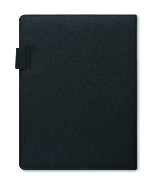 Logo trade promotional giveaways image of: A4 folder and wireless charger