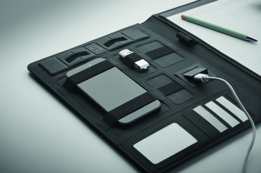 Logotrade promotional merchandise picture of: A4 folder and wireless charger