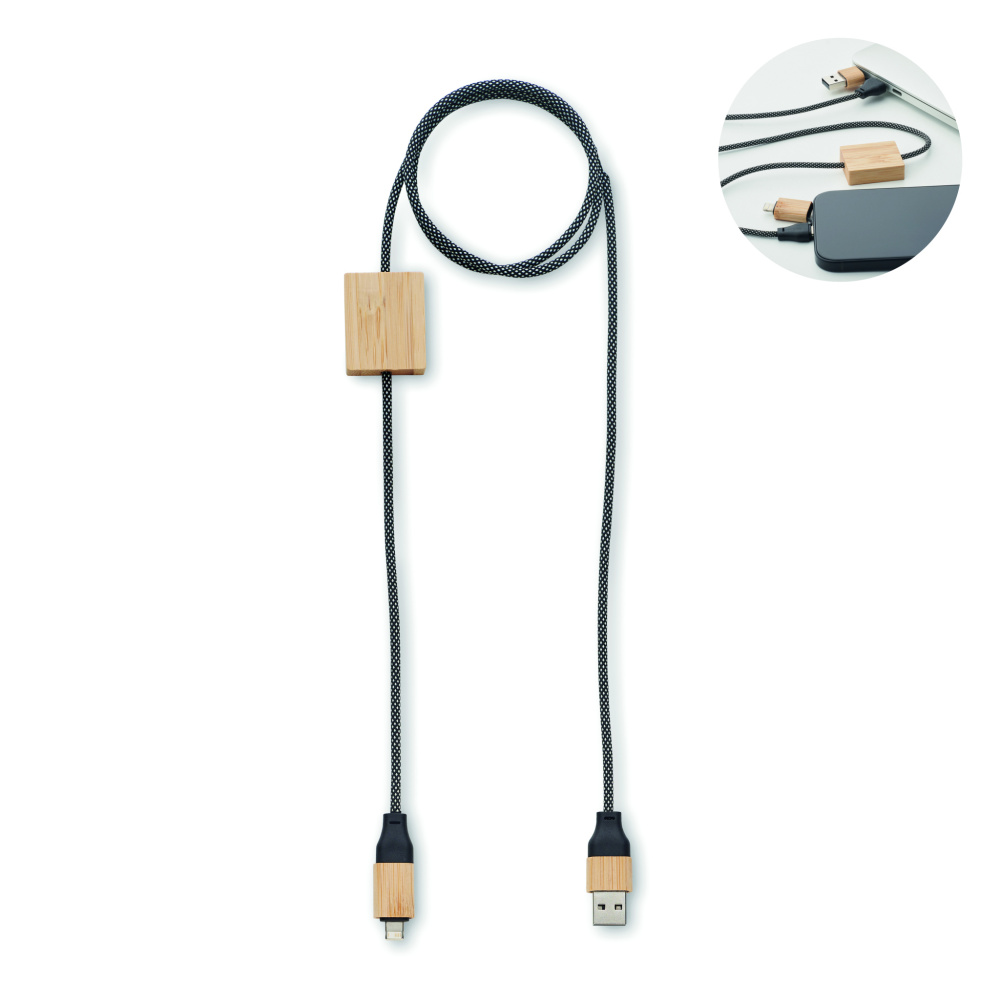 Logotrade promotional item picture of: 60W charging cable