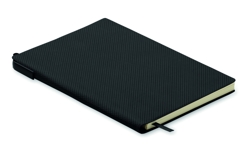 Logo trade promotional items picture of: A5 PU notebook with pen