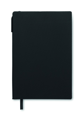 Logo trade promotional merchandise picture of: A5 PU notebook with pen